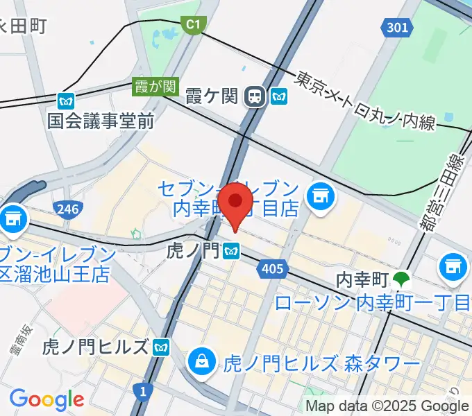 ビーテックジャパン東京の地図
