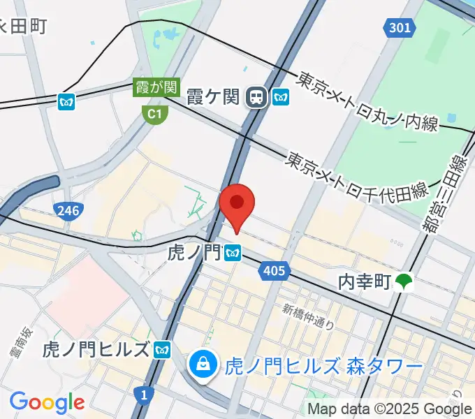 ビーテックジャパン東京の地図