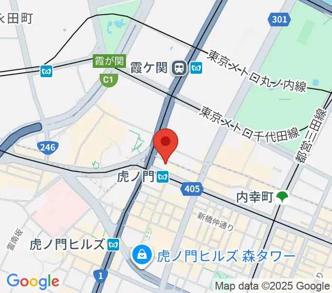 ビーテックジャパン東京の地図