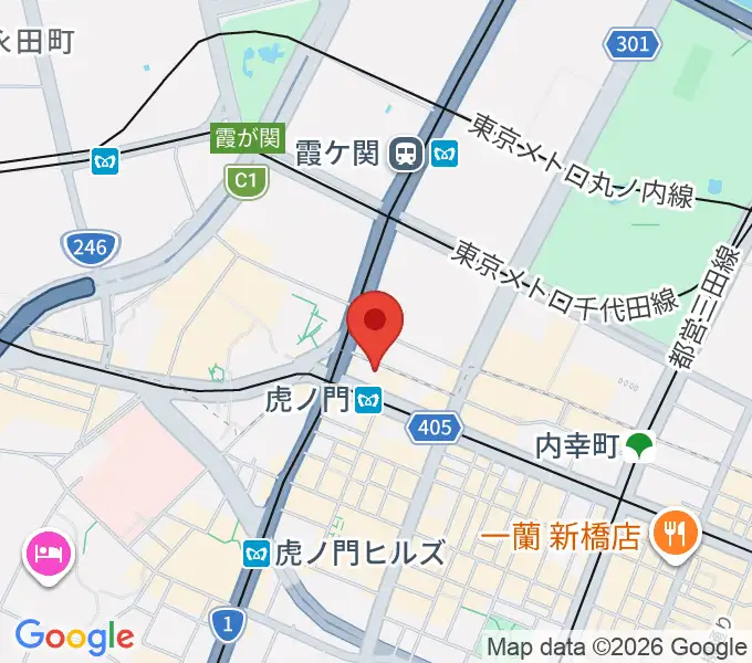 ビーテックジャパン東京の地図