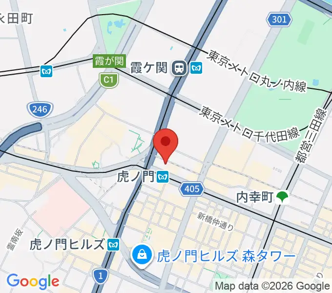 ビーテックジャパン東京の地図