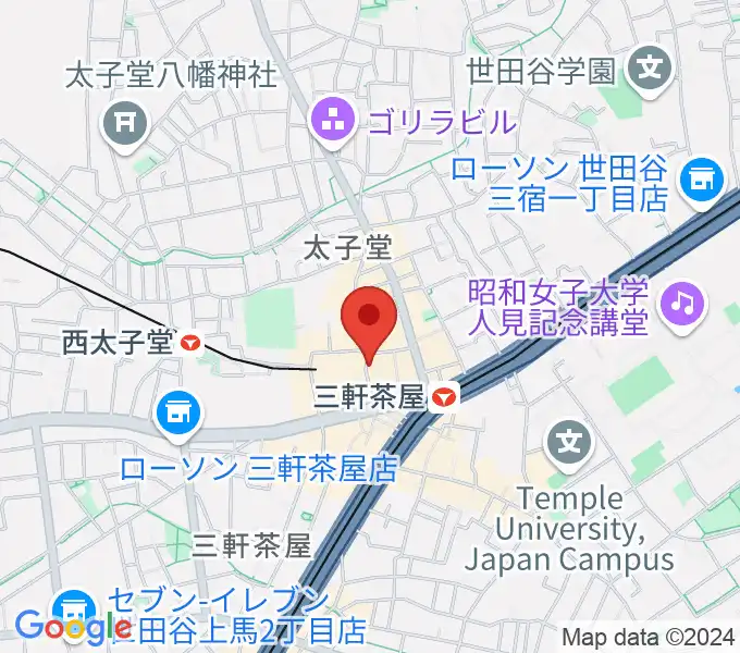 サロン・テッセラの地図