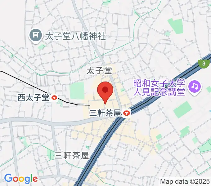 サロン・テッセラの地図