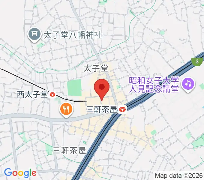 サロン・テッセラの地図