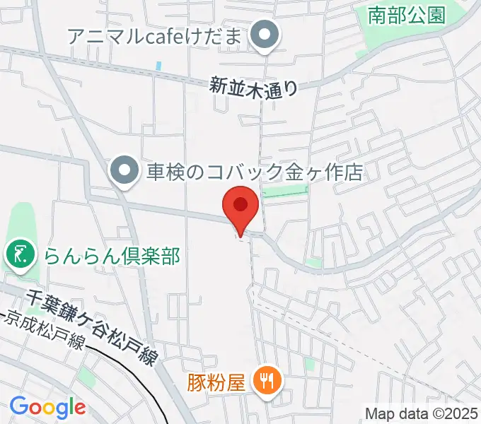 フリュ－ゲル・ザールの地図