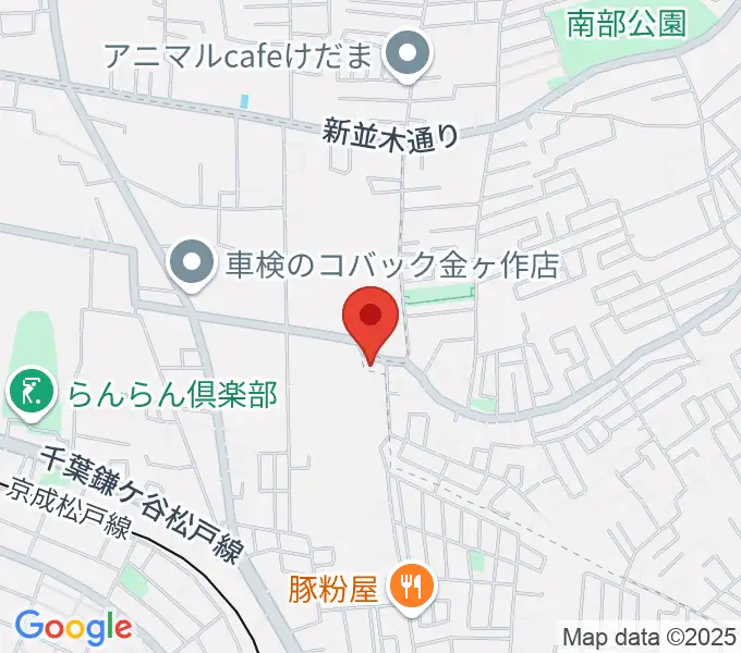 フリュ－ゲル・ザールの地図