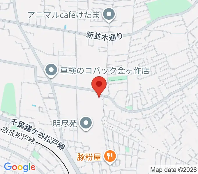 フリュ-ゲル・ザールの地図