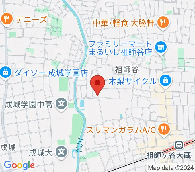 サローネ・フォンタナの地図