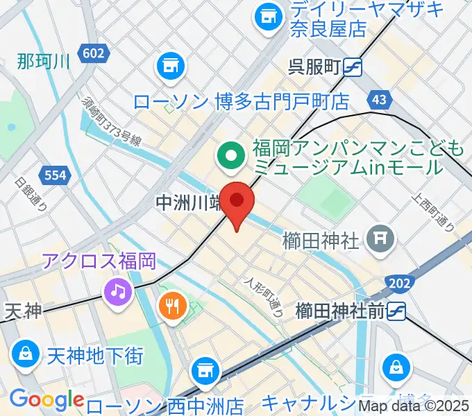 DRUM TRIBEの地図