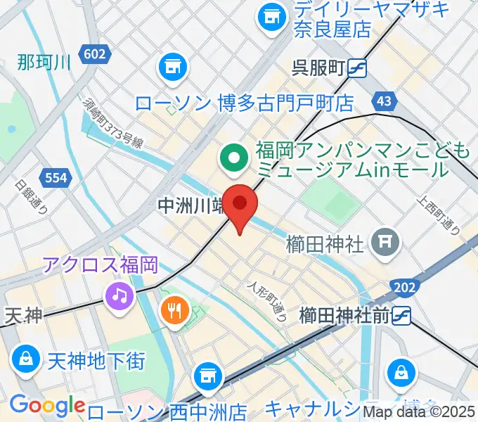 DRUM TRIBEの地図