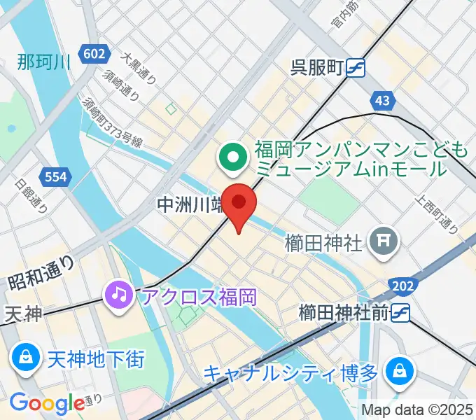 DRUM TRIBEの地図