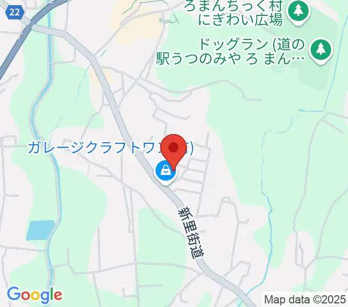 一芸舘の地図