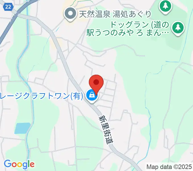 一芸舘の地図