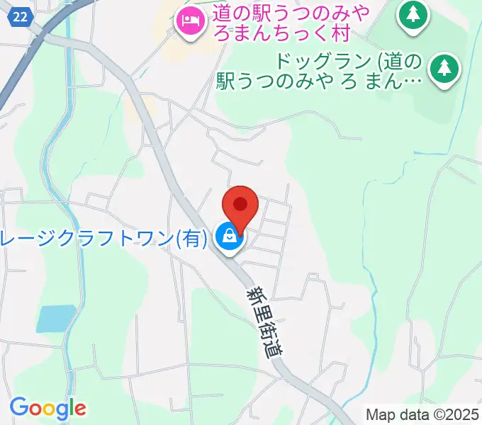 一芸舘の地図