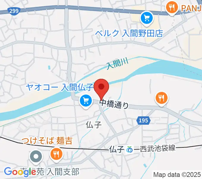 入間市文化創造アトリエ アミーゴの地図
