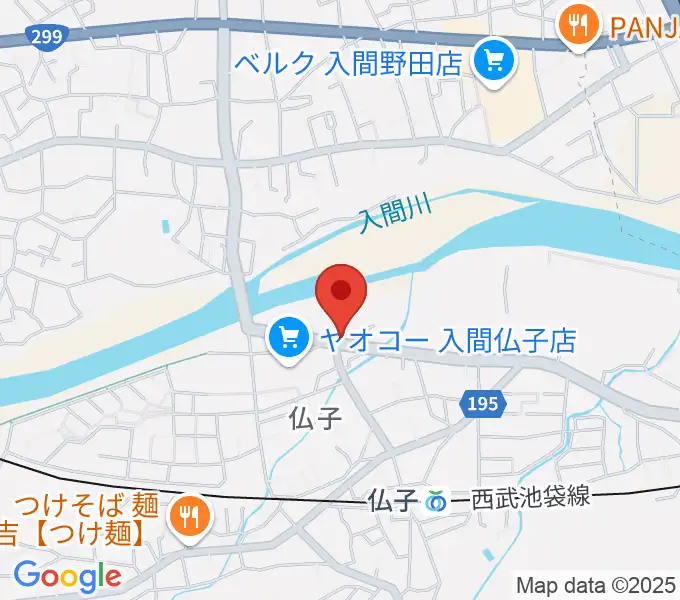 入間市文化創造アトリエ アミーゴの地図
