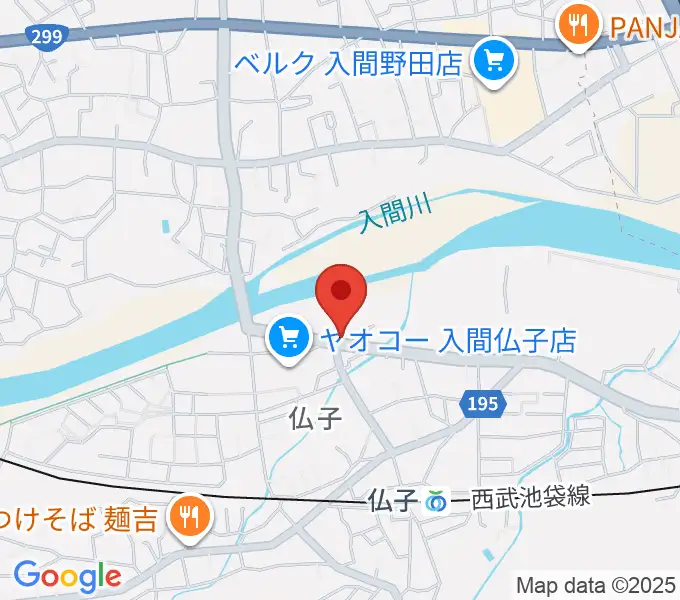 入間市文化創造アトリエ アミーゴの地図