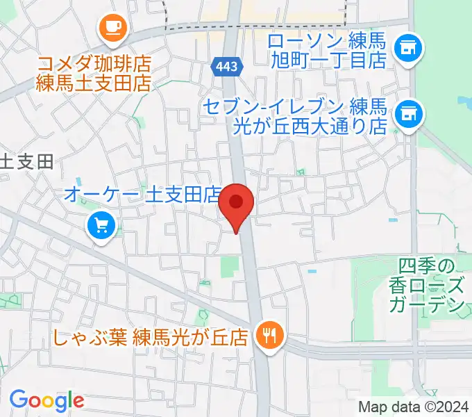 日本ピアノギャラリー ドルチェホールの地図