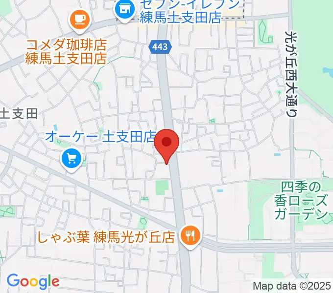 日本ピアノギャラリー ドルチェホールの地図