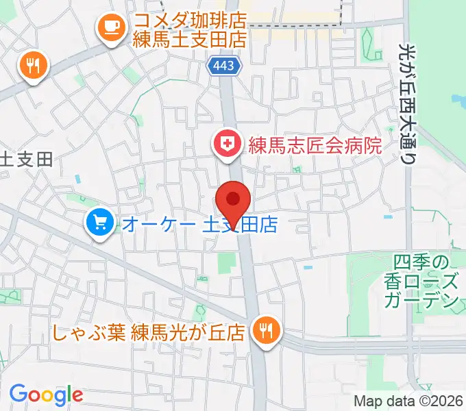 日本ピアノギャラリー ドルチェホールの地図