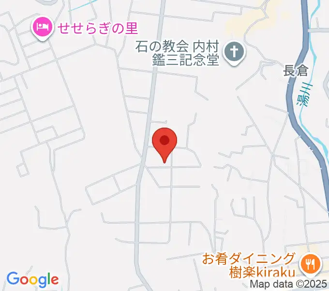 軽井沢コルネ音楽堂の地図