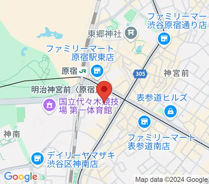 hall 60（ホールソワサント）の地図