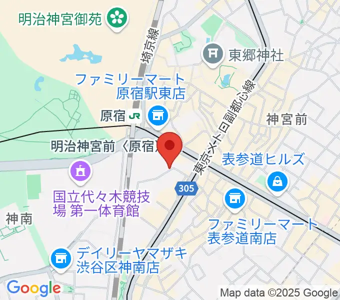 hall 60（ホールソワサント）の地図