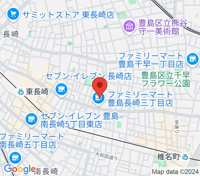 一音会ミュージックスクールの地図