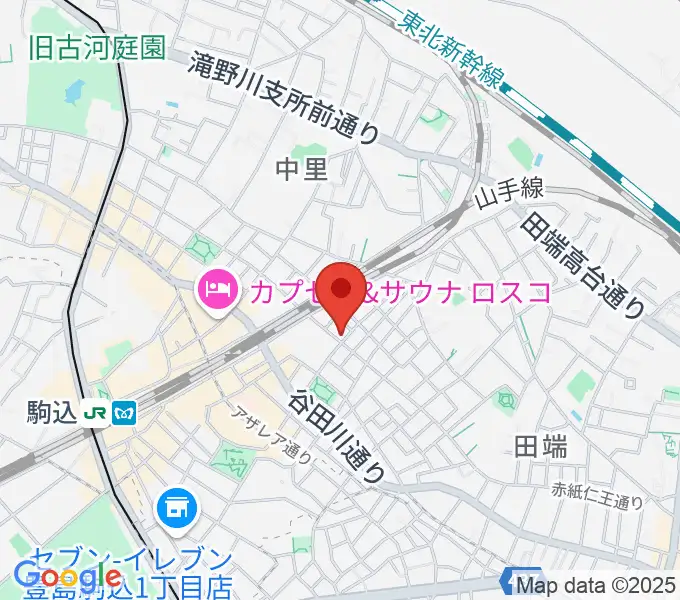 ソフィアザールサロンの地図