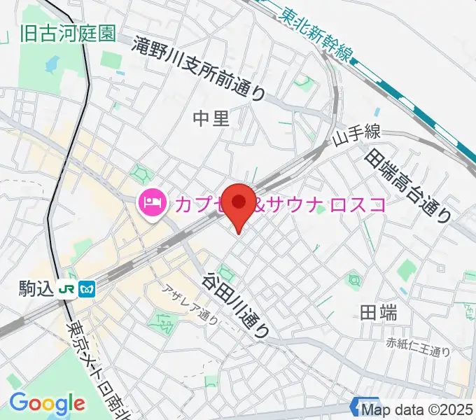 ソフィアザールサロンの地図