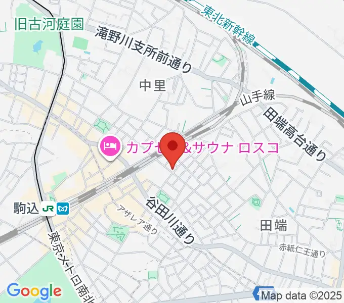 ソフィアザールサロンの地図