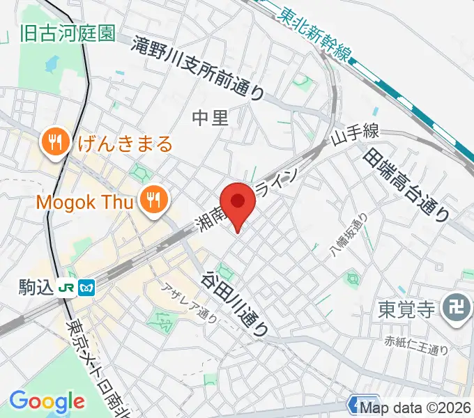 ソフィアザールサロンの地図