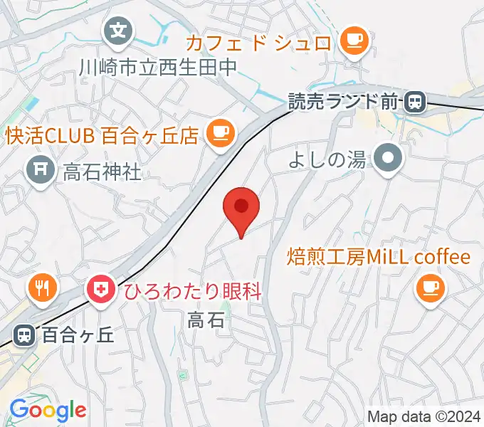 KOIDE音楽教室の地図