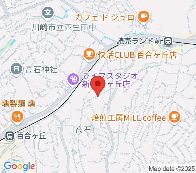 KOIDE音楽教室の地図