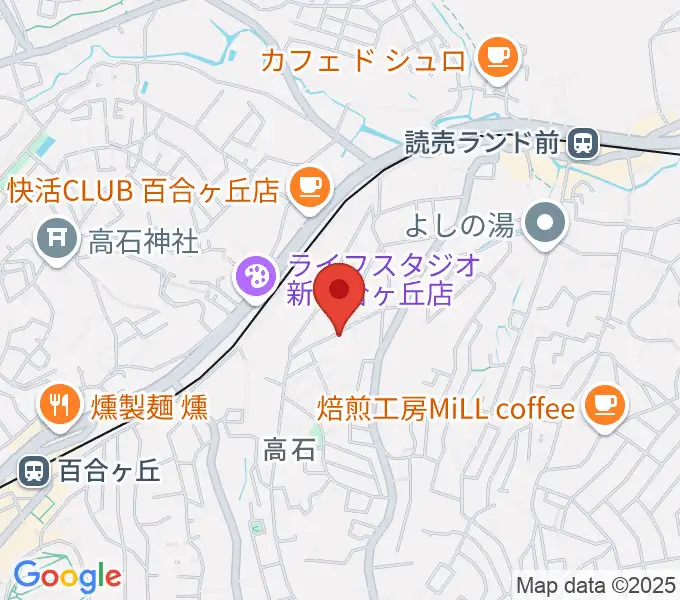 KOIDE音楽教室の地図