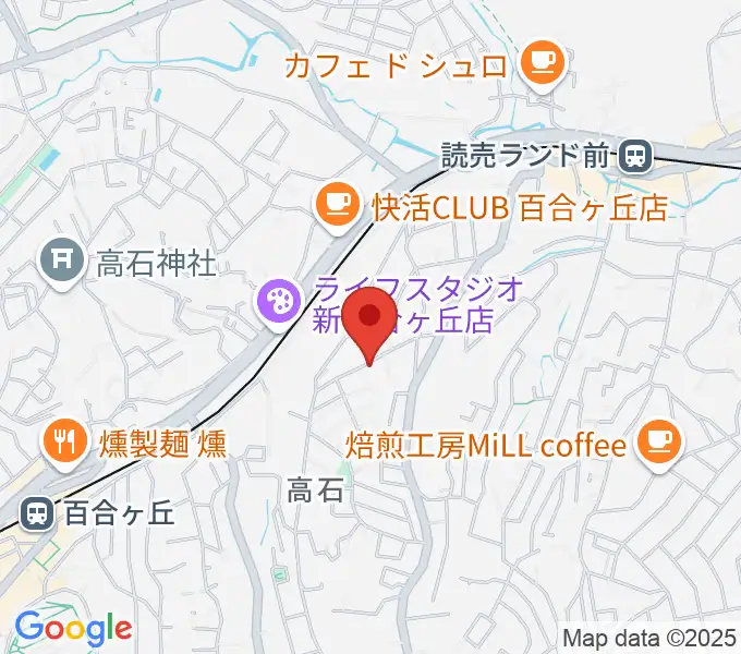 KOIDE音楽教室の地図
