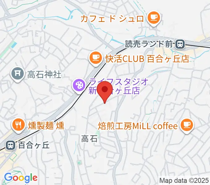 KOIDE音楽教室の地図