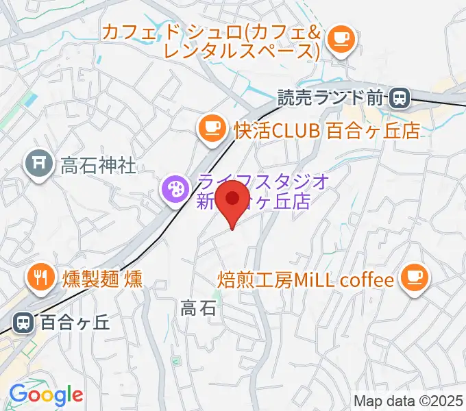 KOIDE音楽教室の地図