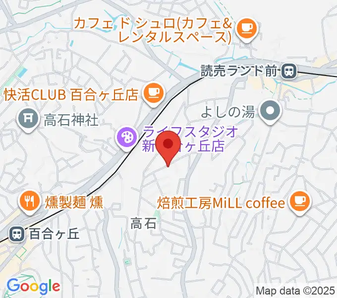 KOIDE音楽教室の地図