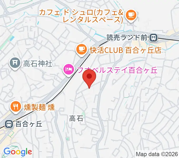 KOIDE音楽教室の地図