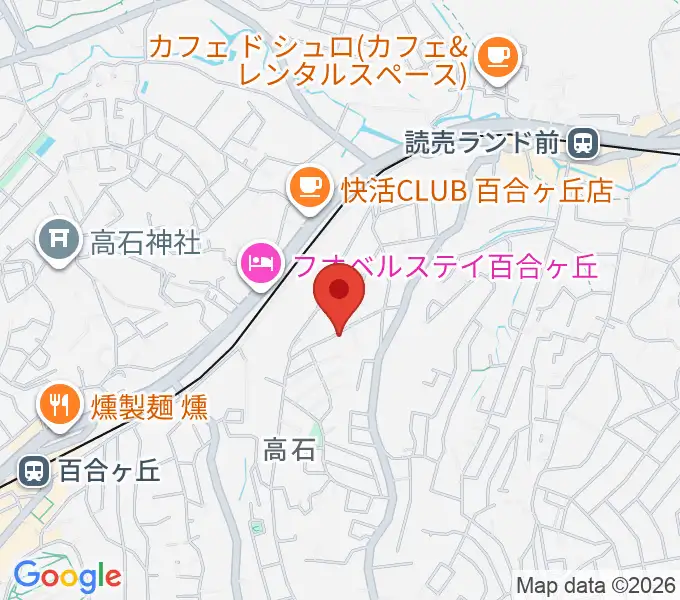 KOIDE音楽教室の地図