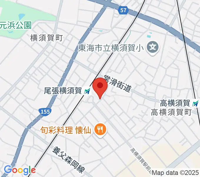 ユタカ楽器の地図