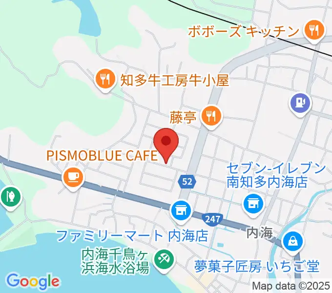 音楽ホール マリティームの地図