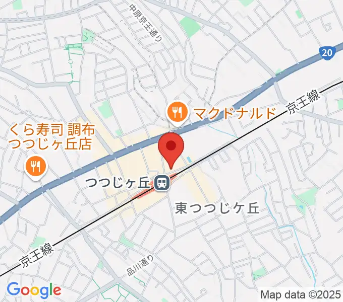 プリーマ・トーン音楽教室の地図
