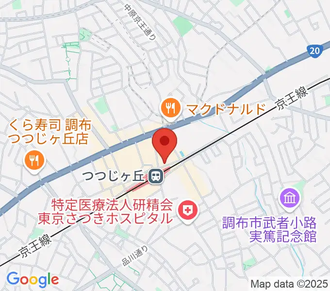 プリーマ・トーン音楽教室の地図
