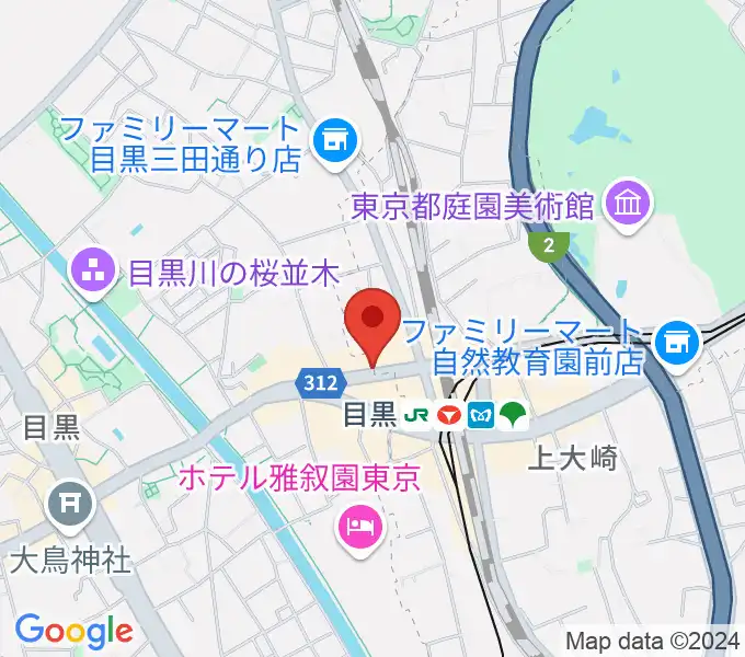 ブルースアレイジャパンの地図