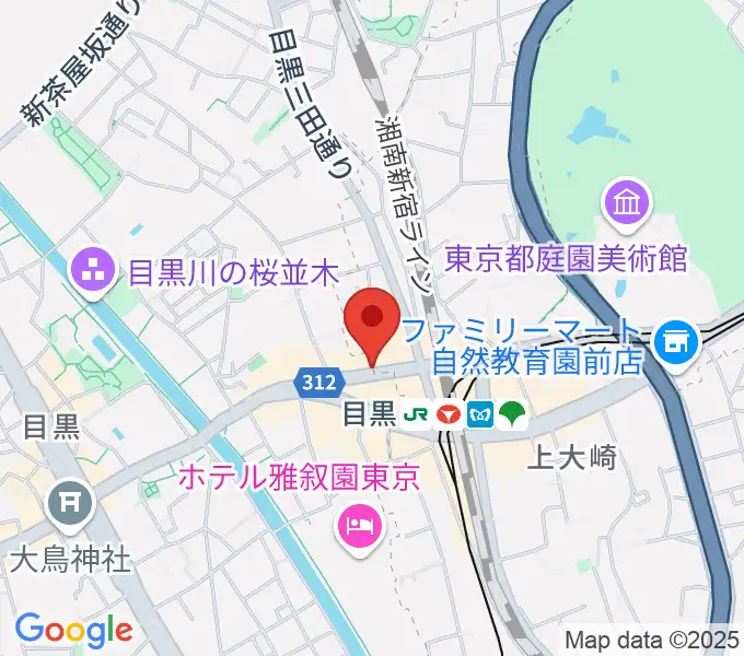 ブルースアレイジャパンの地図