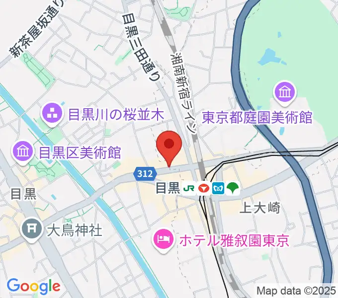 ブルースアレイジャパンの地図