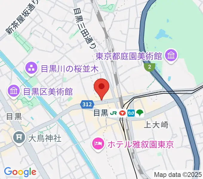 ブルースアレイジャパンの地図
