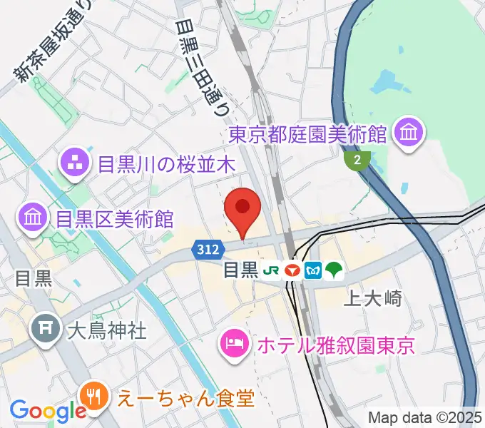 ブルースアレイジャパンの地図